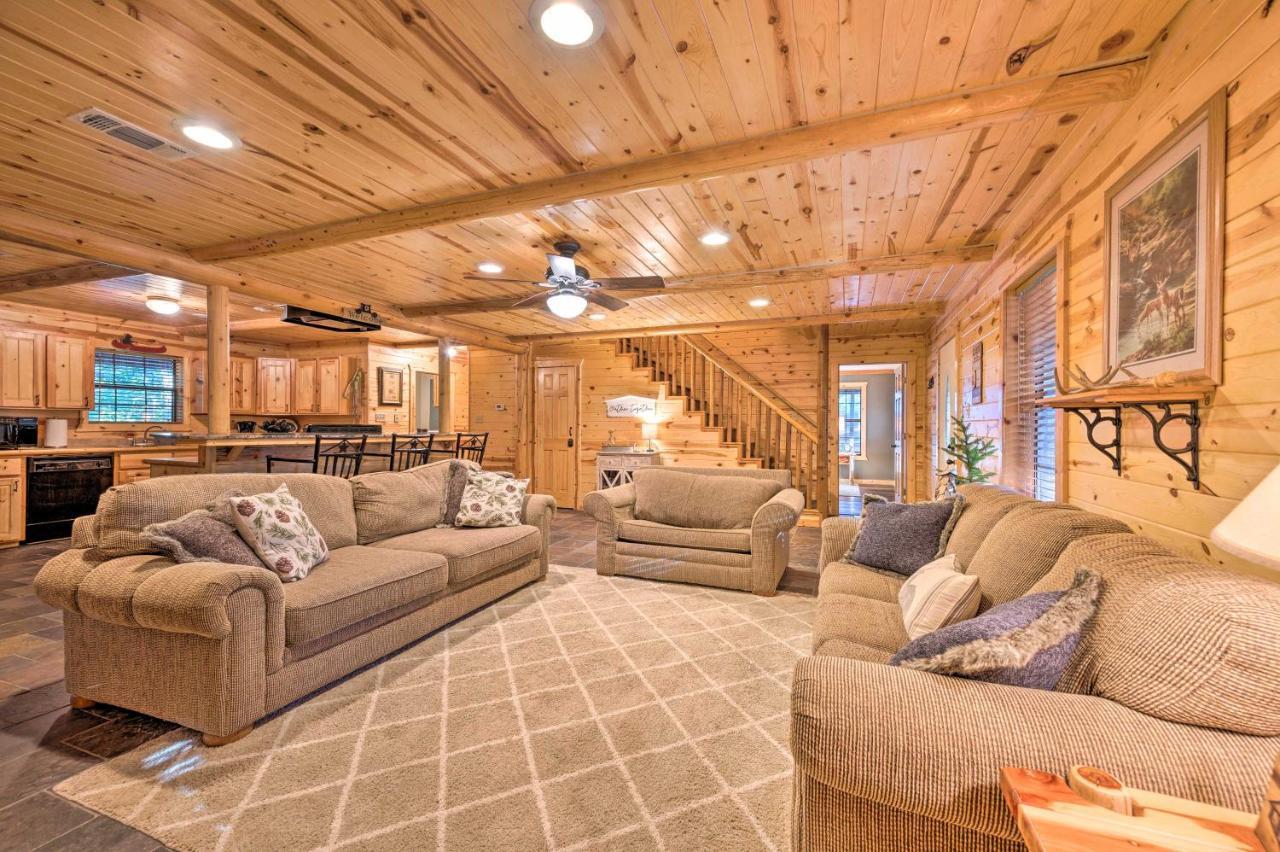 Broken Bow Retreat On 2 Acres With Hot Tub And Deck! Villa Dış mekan fotoğraf