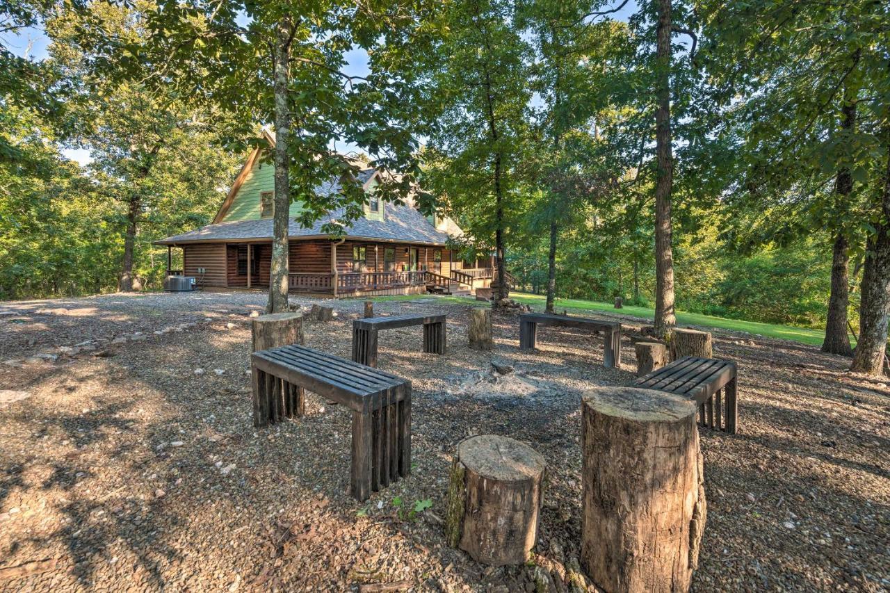 Broken Bow Retreat On 2 Acres With Hot Tub And Deck! Villa Dış mekan fotoğraf