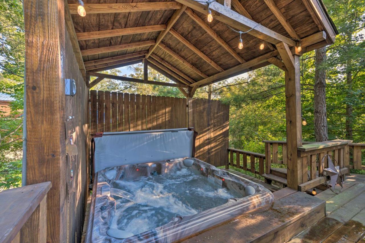 Broken Bow Retreat On 2 Acres With Hot Tub And Deck! Villa Dış mekan fotoğraf