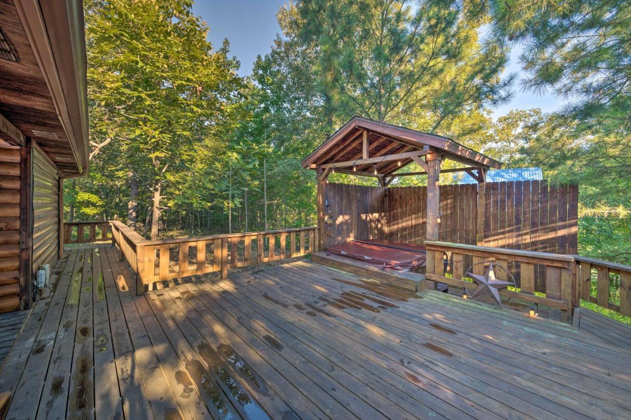 Broken Bow Retreat On 2 Acres With Hot Tub And Deck! Villa Dış mekan fotoğraf